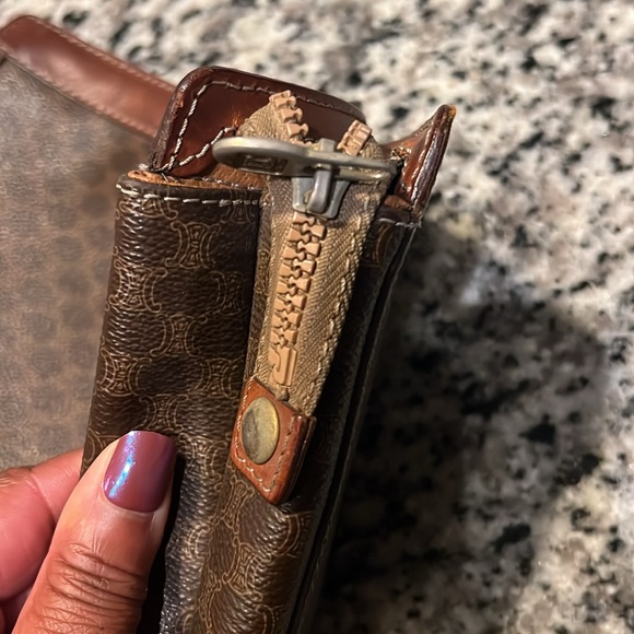 AUTHENTIC Celine Zip Pouch/Clutch - Picture 7 of 12